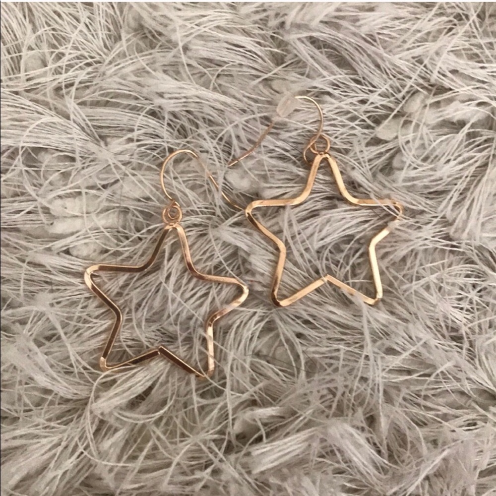 star earrings